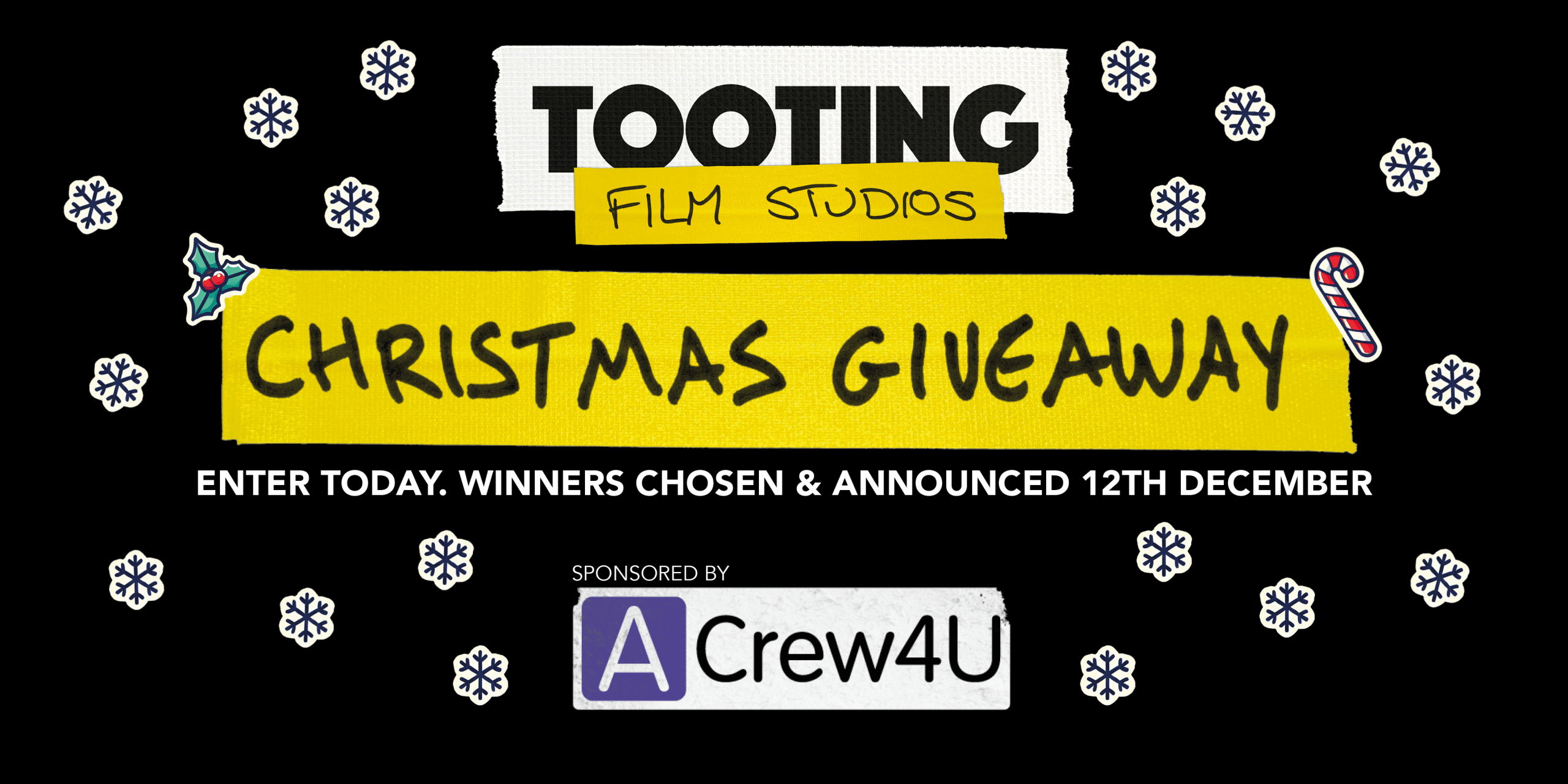 Tooting Film Studios Christmas Giveaway