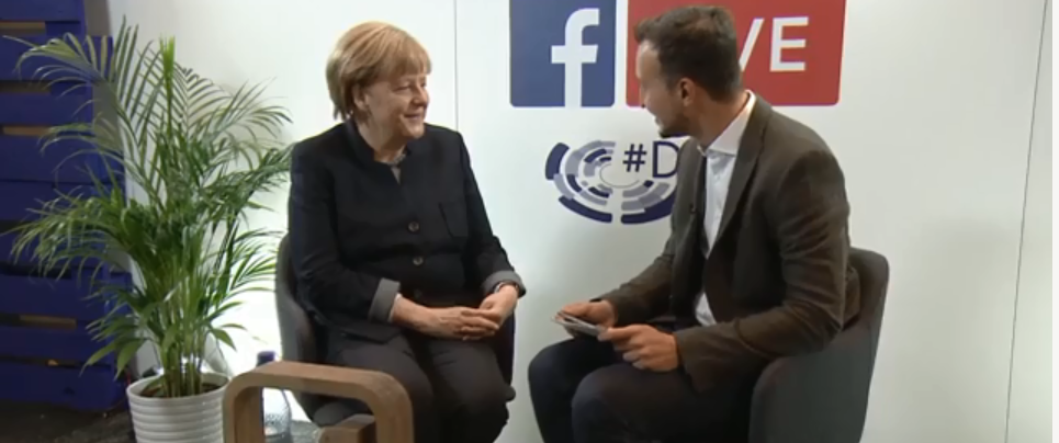 Angela Merkel Live Interview