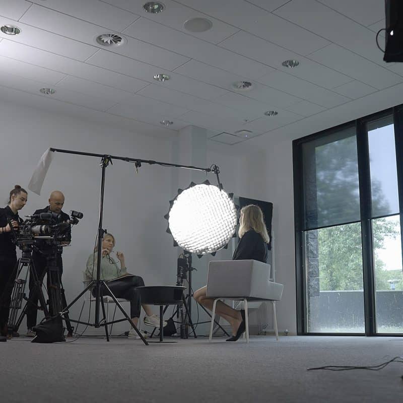 people on a shoot