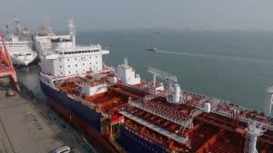 Hafnia Ship Naming Ceremony Guangzhou.